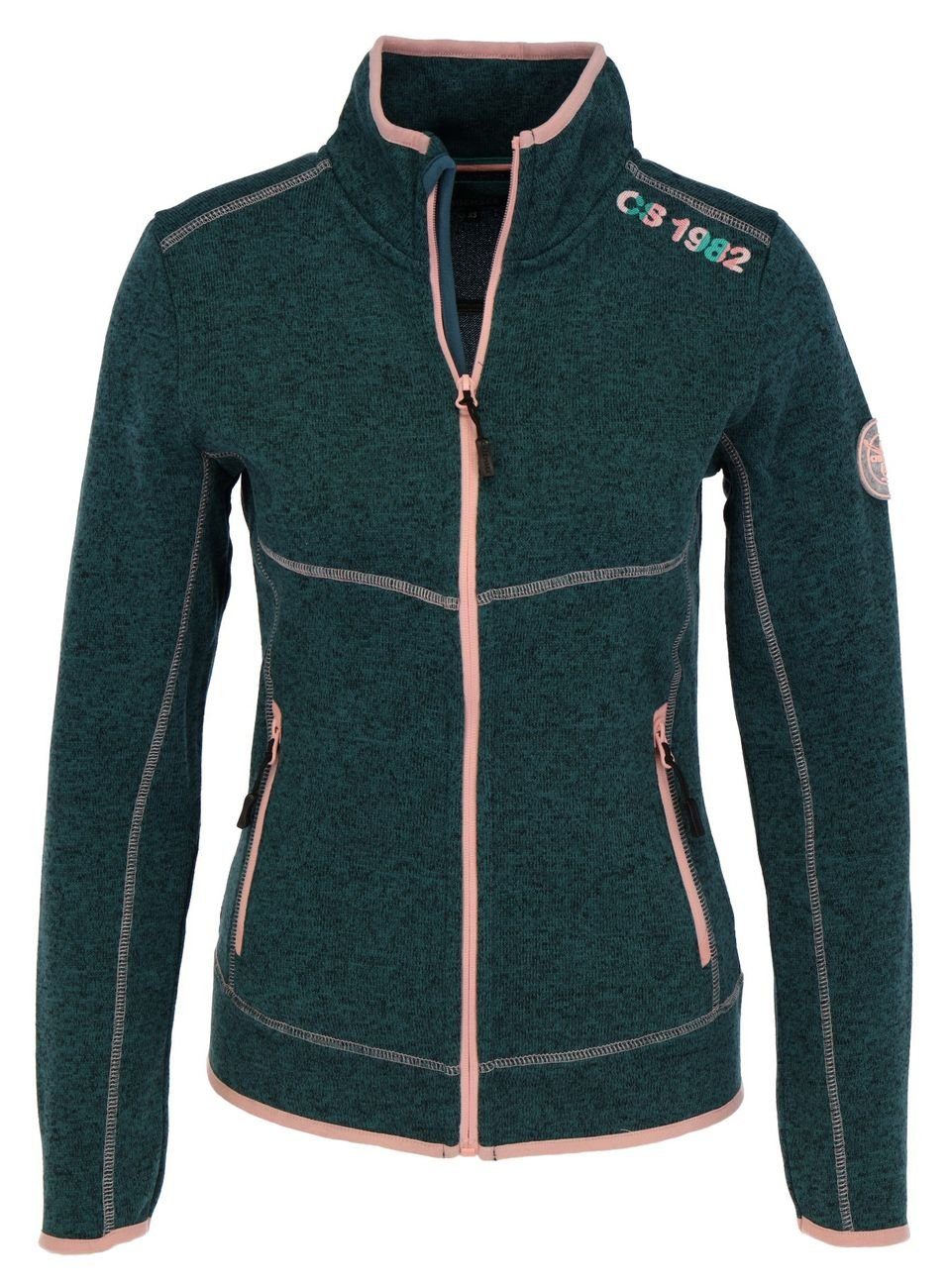Chiemsee Sweater Women Sweatjacket Regular Fit (1-tlg) Mediterranea 19-4517