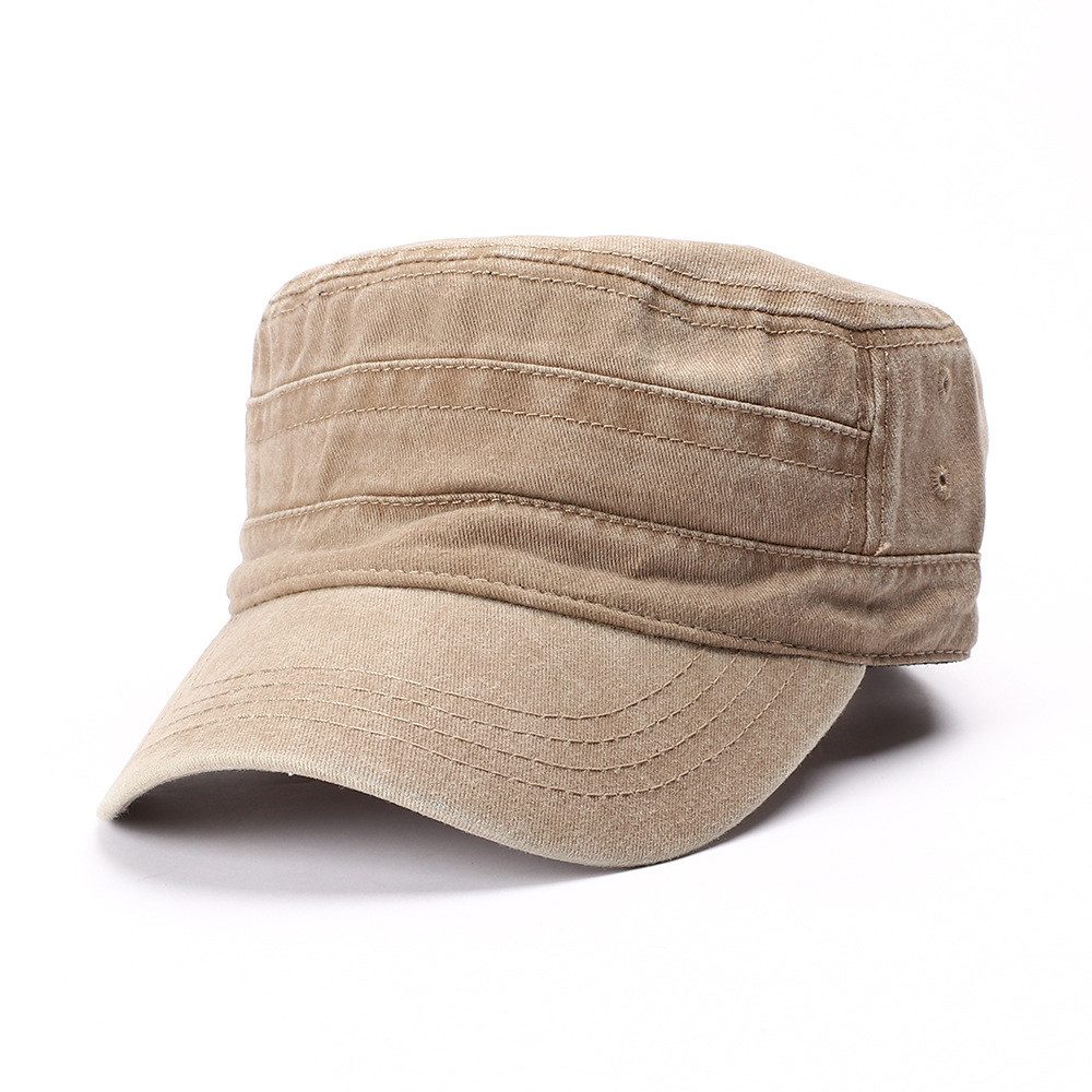 Zaewry Baseball Cap Vintage Military Army Flat Cap Verstellbare Baseballmütze Kappe