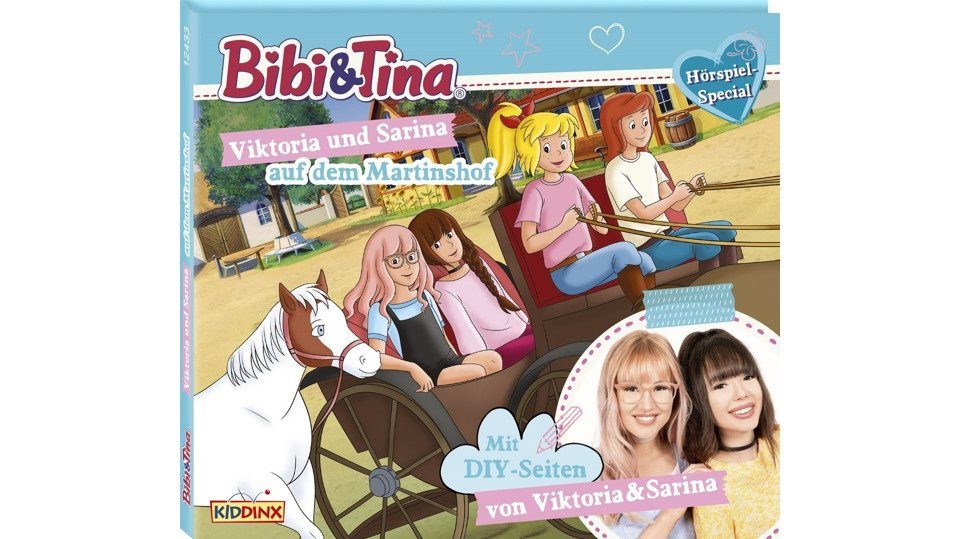 Kiddinx Hörspiel-CD Bibi und Tina - Viktoria und Sarina auf dem Martinshof