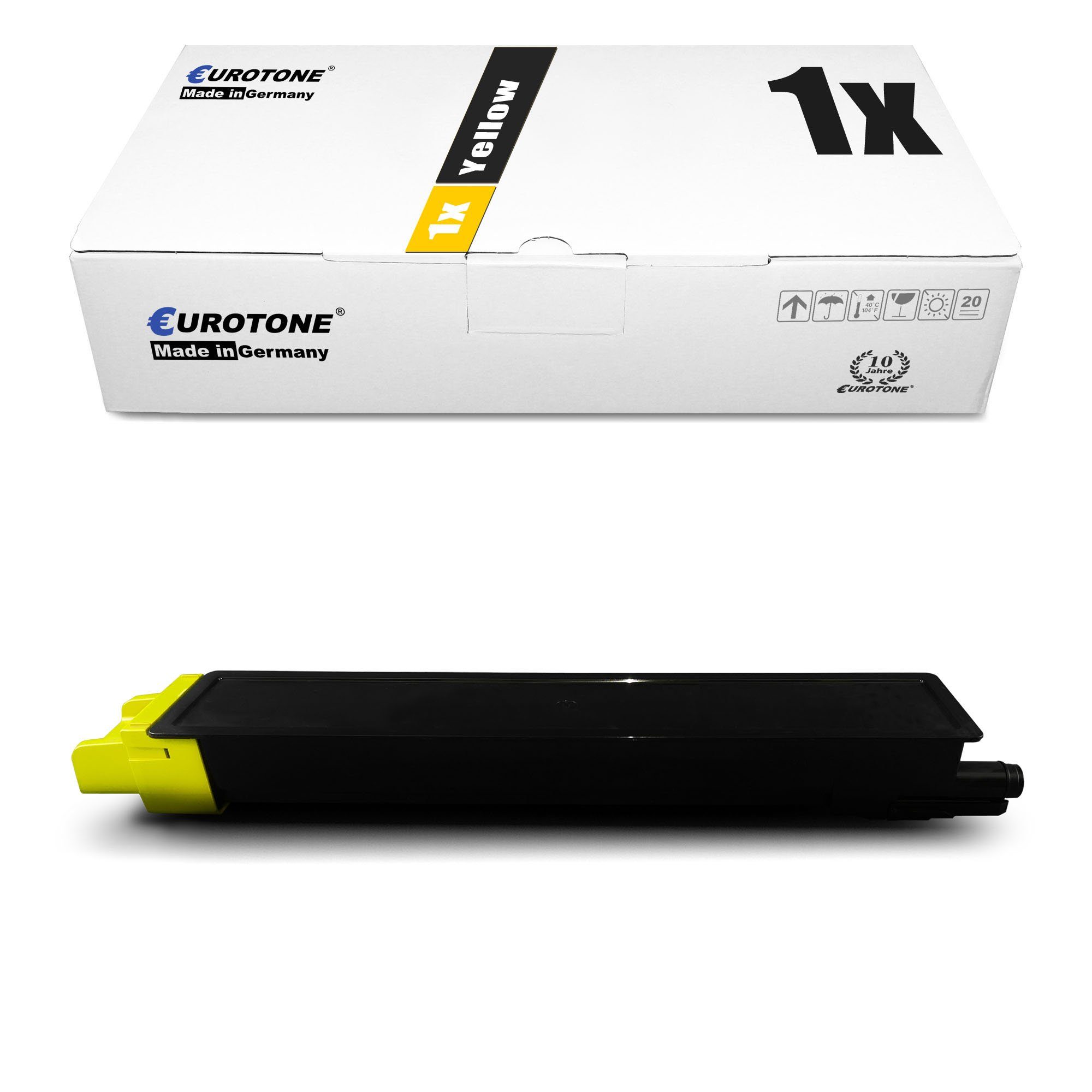 Eurotone Tonerkartusche Toner ersetzt Kyocera TK-8115Y 1T02P3ANL0 Yellow