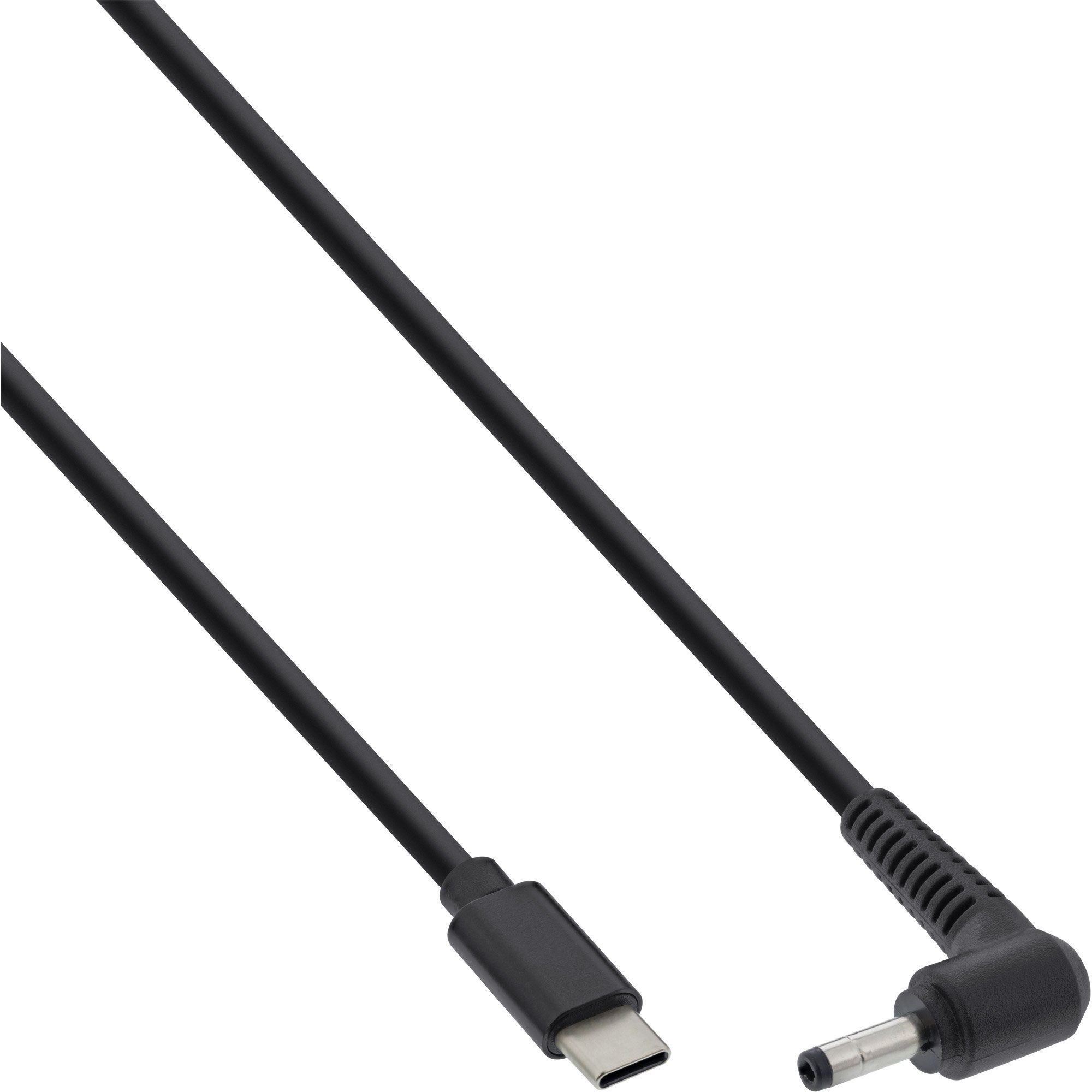 INTOS ELECTRONIC AG InLine® USB-C zu BenQ/ASUS Notebook (rund/klein) Ladekabel, 2m Stromkabel
