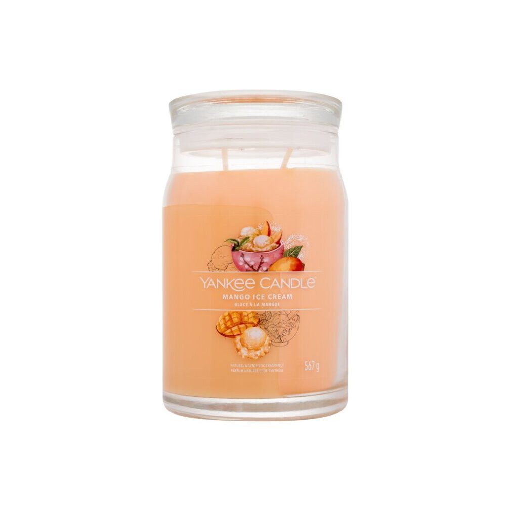 Yankee Candle Duftkerze Mango Ice Cream Signatur Kerze 567 g