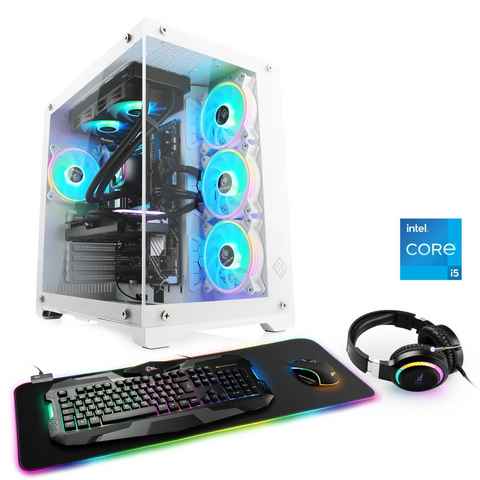 CSL Aqueon C55114 Advanced Edition Gaming-PC (Intel® Core i5 13400F, GeForce RTX 4060, 16 GB RAM, 1000 GB SSD, Wasserkühlung)