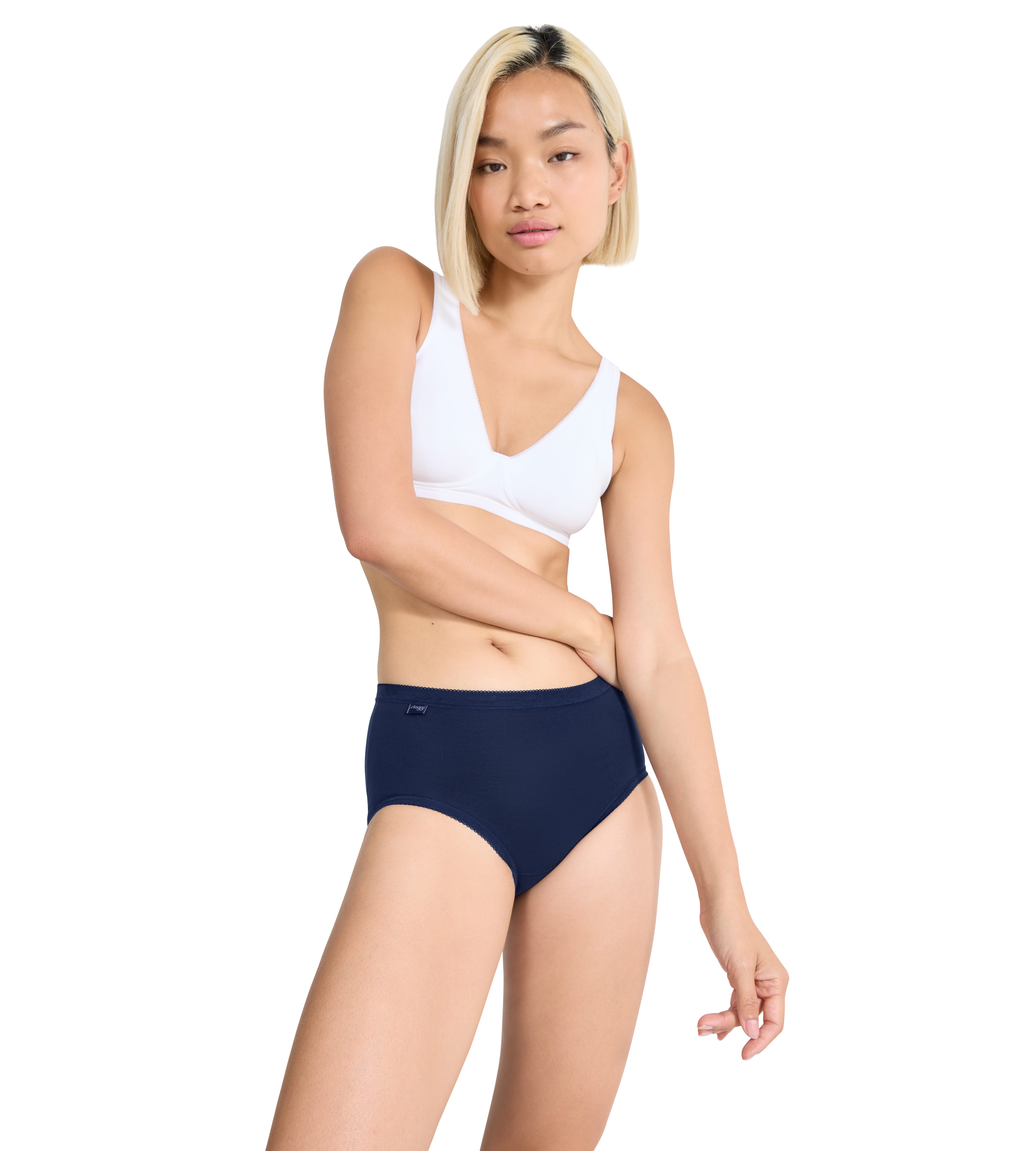 sloggi Midislip Basic+ (4er Pack) weiche Nähte, bequem, feminin