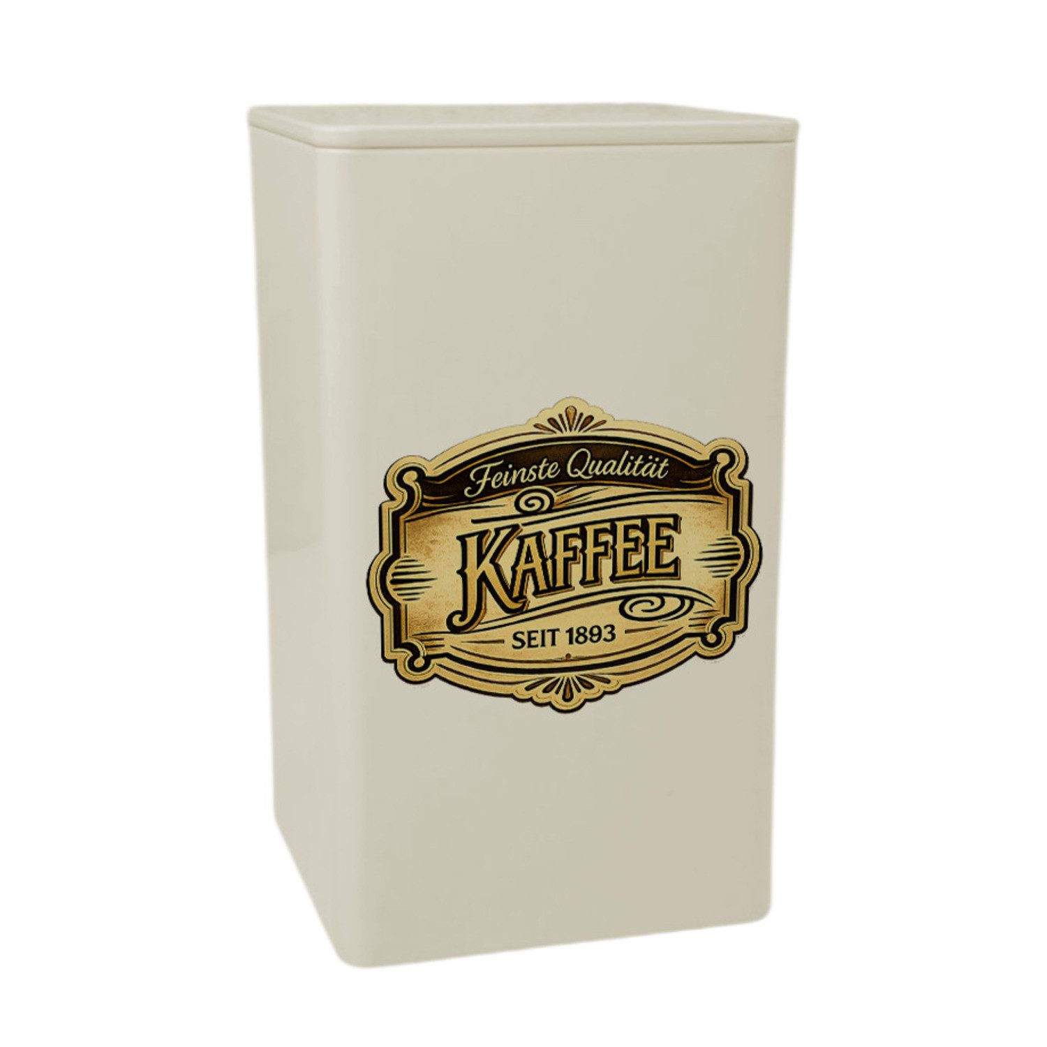 Aufbewahrungsdose Frühstücksdrinks Vintage Kaffee Dose 900ml