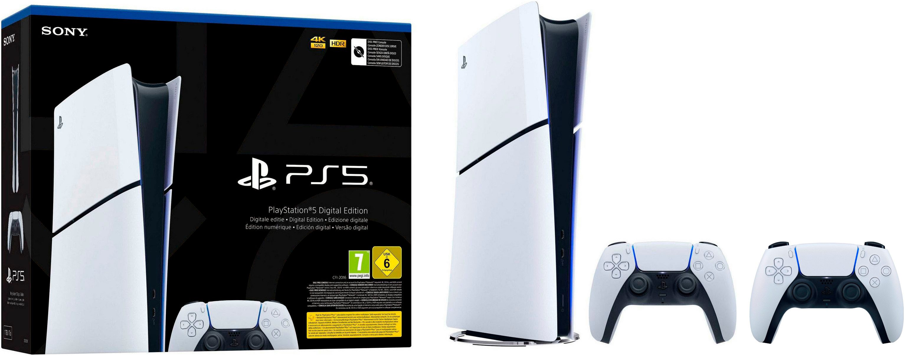 Digital Edition (Slim) inkl. zweitem DualSense Wireless-Controller