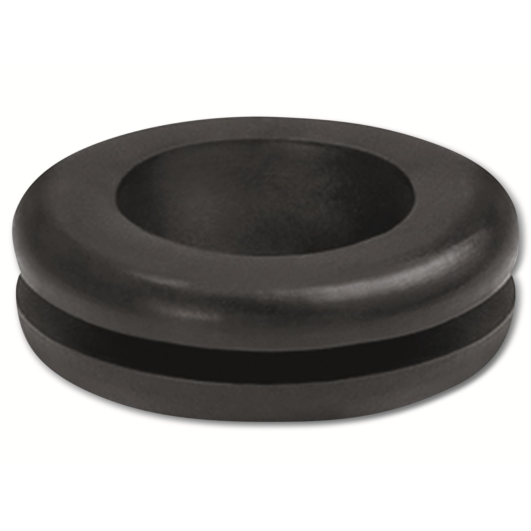 HellermannTyton Kabeldurchfuhr HELLERMANNTYTON Durchführungstülle, 633-04010, Schwarz, PVC, ∅ 5 mm, 1