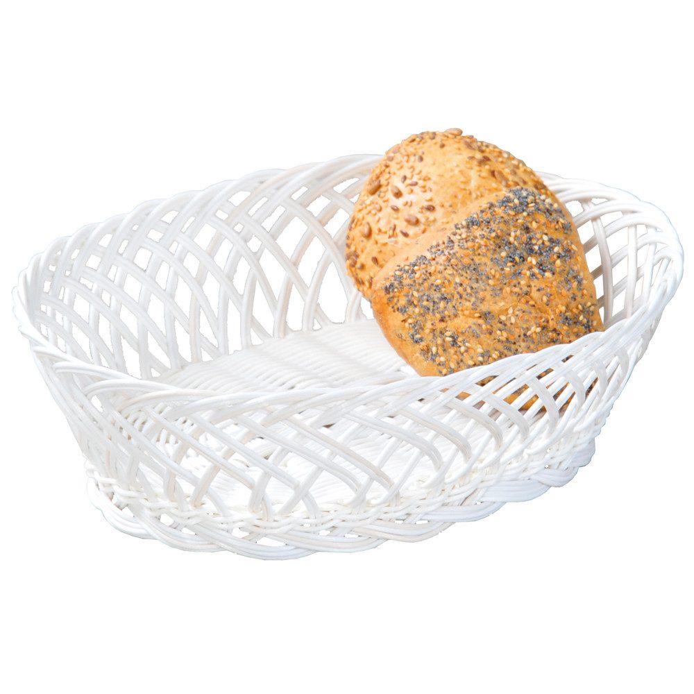 KESPER® Brotkorb Brot- & Obstkorb, oval, 5er Set, Kunststoff, (Set, 5-tlg), Breite ca. 31 cm