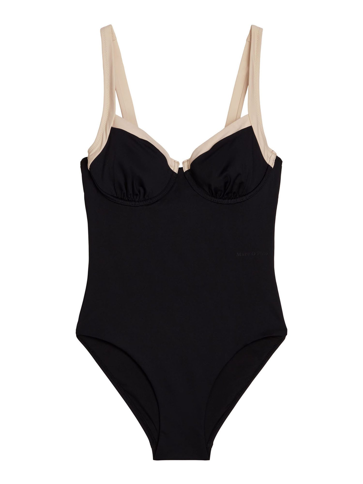 Marc O'Polo Badeanzug Contrast Binding Schwimmanzug, Einteiler, Bademode