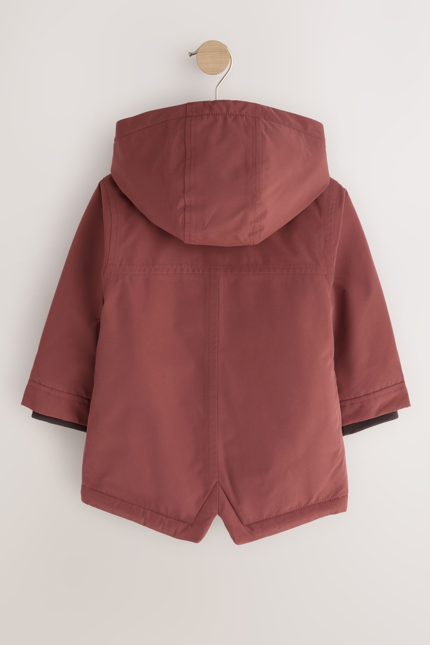 Next Funktionsmantel Wasserdichter Parka mit Borgfutter (1-tlg)