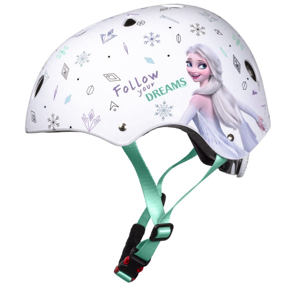 Seven Polska Kinderfahrradhelm Disney "Frozen", Roller Blades, Skater, 52-56 cm, ab ca. 6 Jahre
