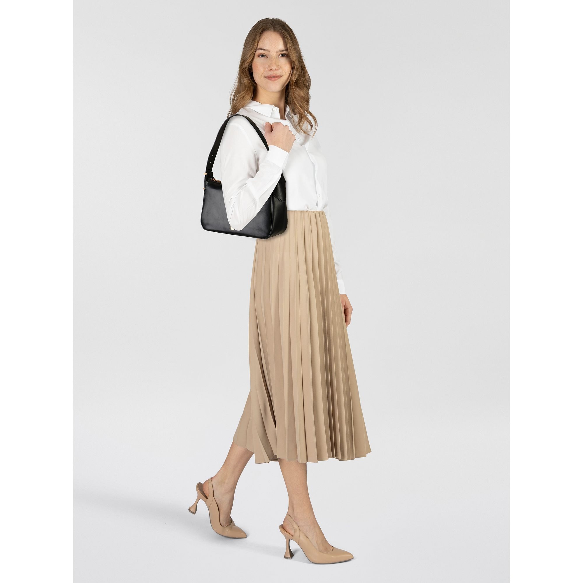 Fossil Schultertasche Dillon, Leder