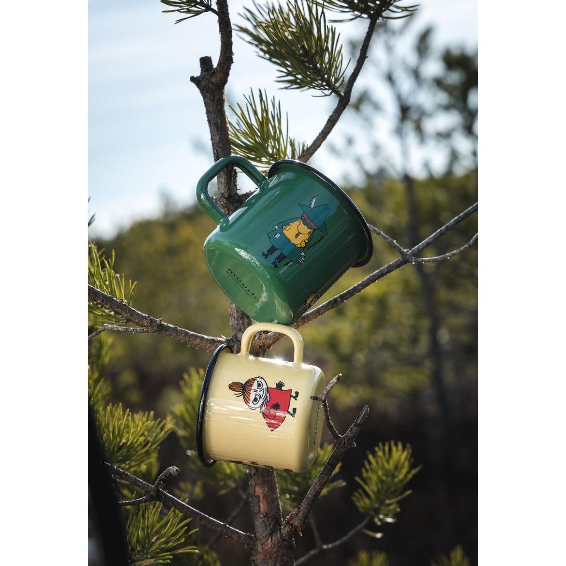 Muurla Kinderbecher Tasse Mumins Snufkin Grün (370 ml)