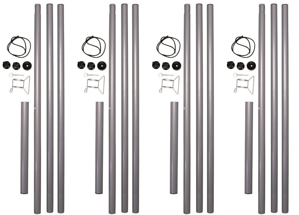 SportFit Sonnensegelmast Mast-Set, (4-St), zur Befestigung günstig online kaufen
