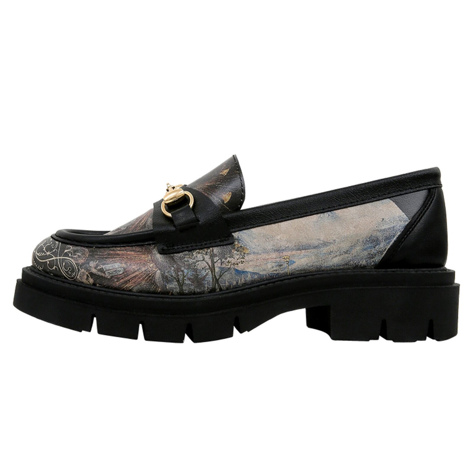 DOGO Cindy Loafer The Model Book Of Calligraphy Damen Halbschuhe Loafer Han günstig online kaufen