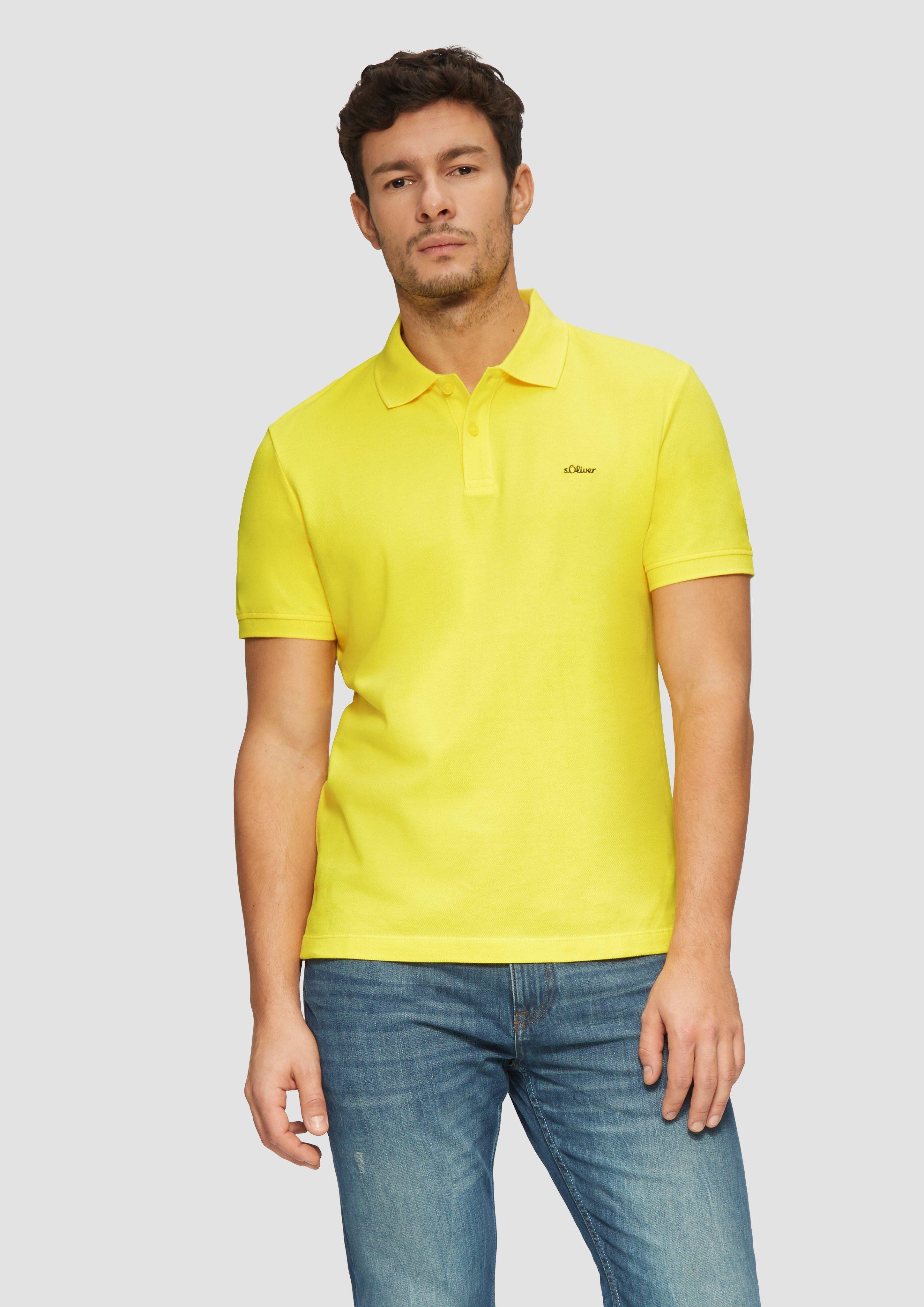 s.Oliver Poloshirt Poloshirt Kragen, Knopfleiste, kurzarm günstig online kaufen