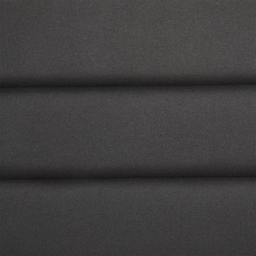 CARO-Möbel Polsterbett WASHINGTON, Polsterbett 120x200 cm Bett mit Stoffbezug schwarz Jugendbett Skandina