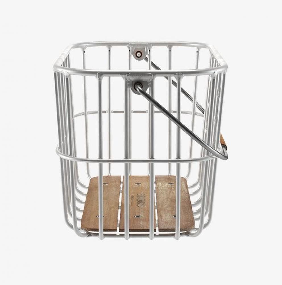 BROOKS ENGLAND Fahrradkorb BROOKS Hoxton Basket - eleganter Fahrradkorb 25 Liter aus Aluminium mi