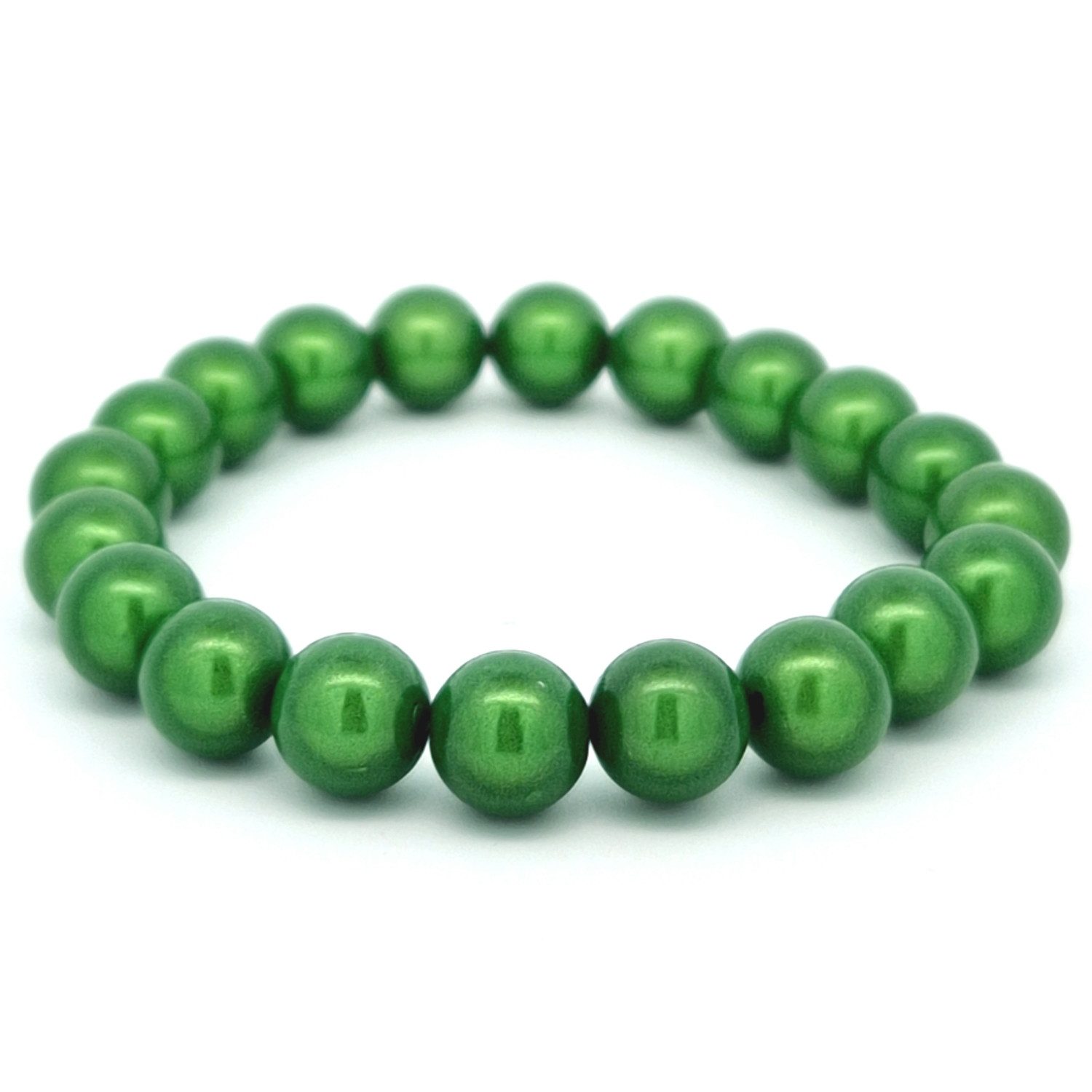 Impala Armband Perlenarmband Wonder aus 10mm Perlen, verschiedene Farben, Damenarmband bunt