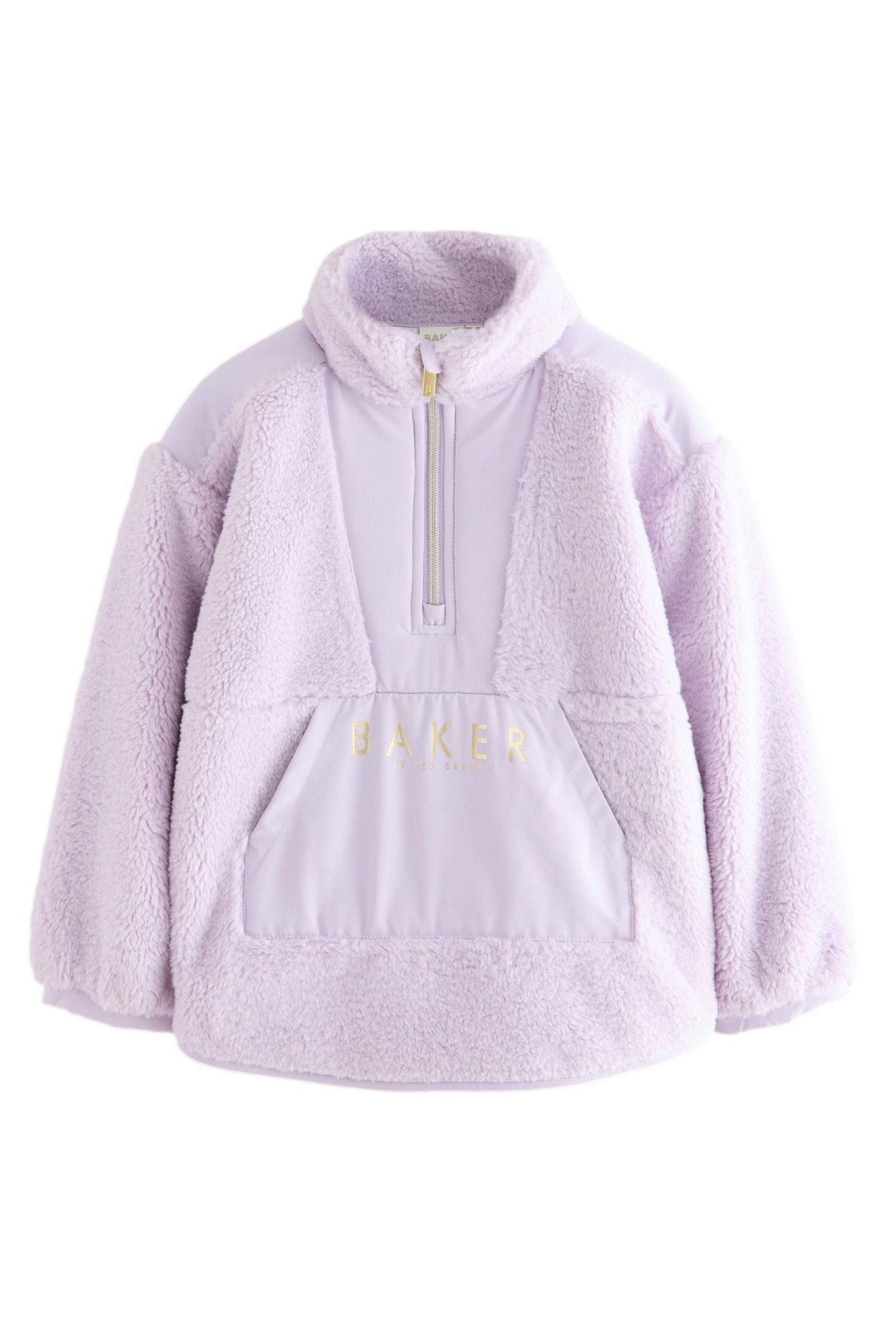 Fleecejacke Baker by Ted Baker Fleece au Borg-Mix mit Einsatz