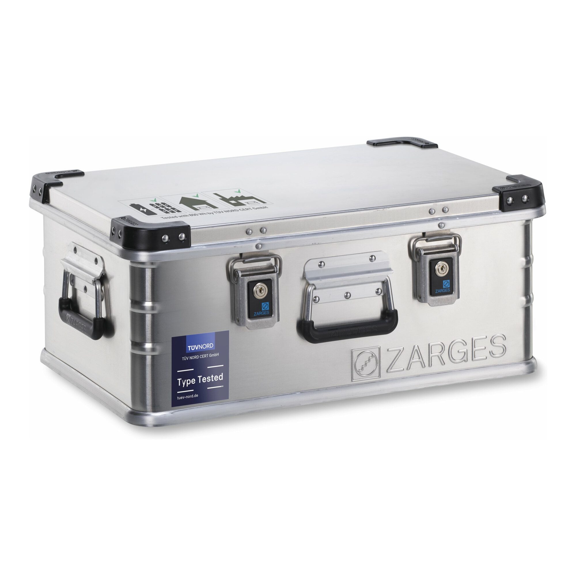 Zarges Aufbewahrungsbox Zarges Akku Storage Box; NM: 450x300x150mm