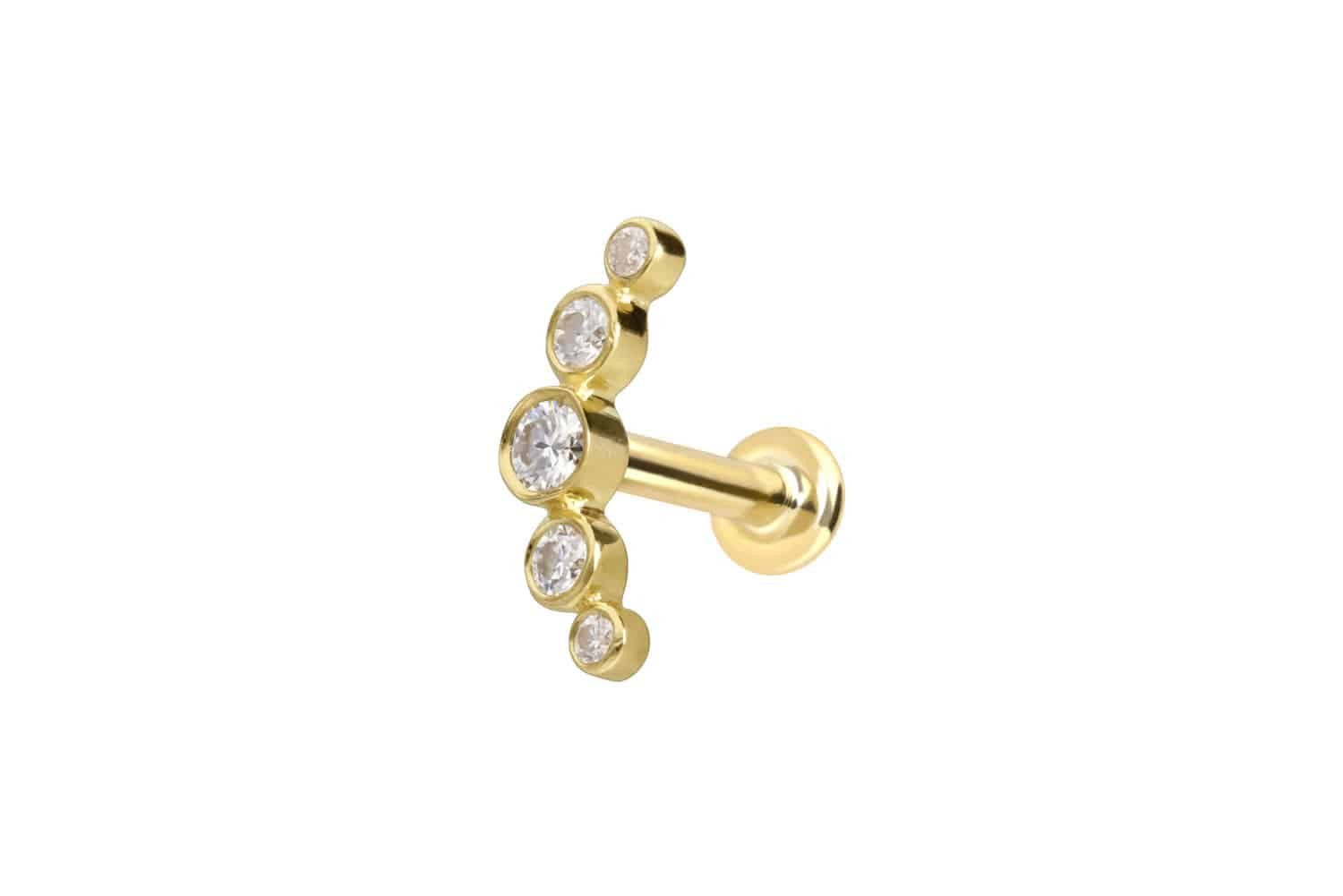 14 Karat-Goldfarben