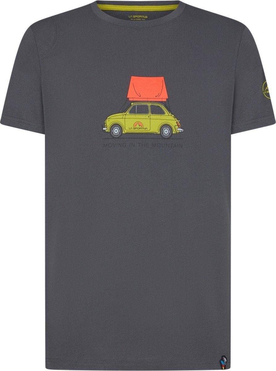 La Sportiva T-Shirt Cinquecento T-Shirt carbon/kiwi