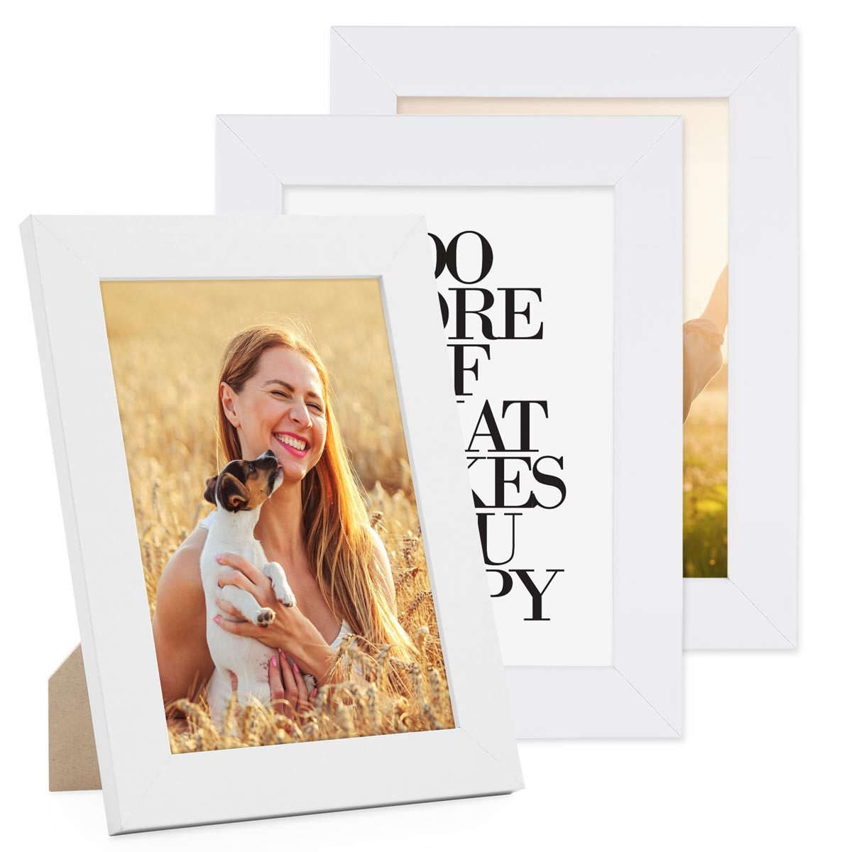 PHOTOLINI Bilderrahmen 3er Set breite Rahmen, günstig online kaufen