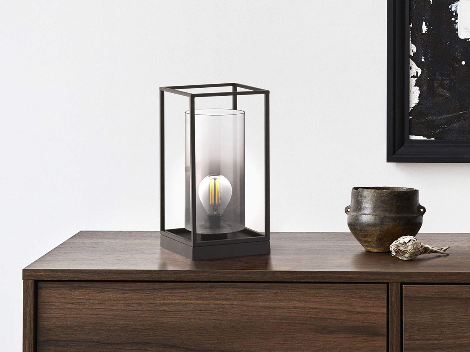 FISCHER & HONSEL LED Nachttischlampe, Dimmfunktion, günstig online kaufen