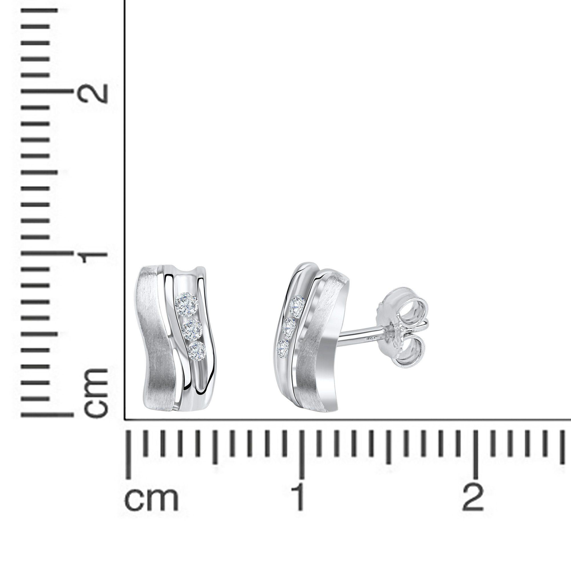 Vivance Paar Ohrstecker 925 Silber rhodiniert günstig online kaufen