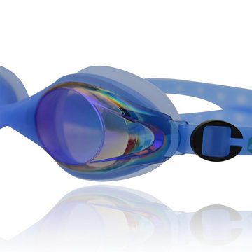 #DoYourSwimming Schwimmbrille Barracuda AF-400m, (1-St), 100% UV-Schutz + Antibeschlag für angenehme Wassererlebnisse