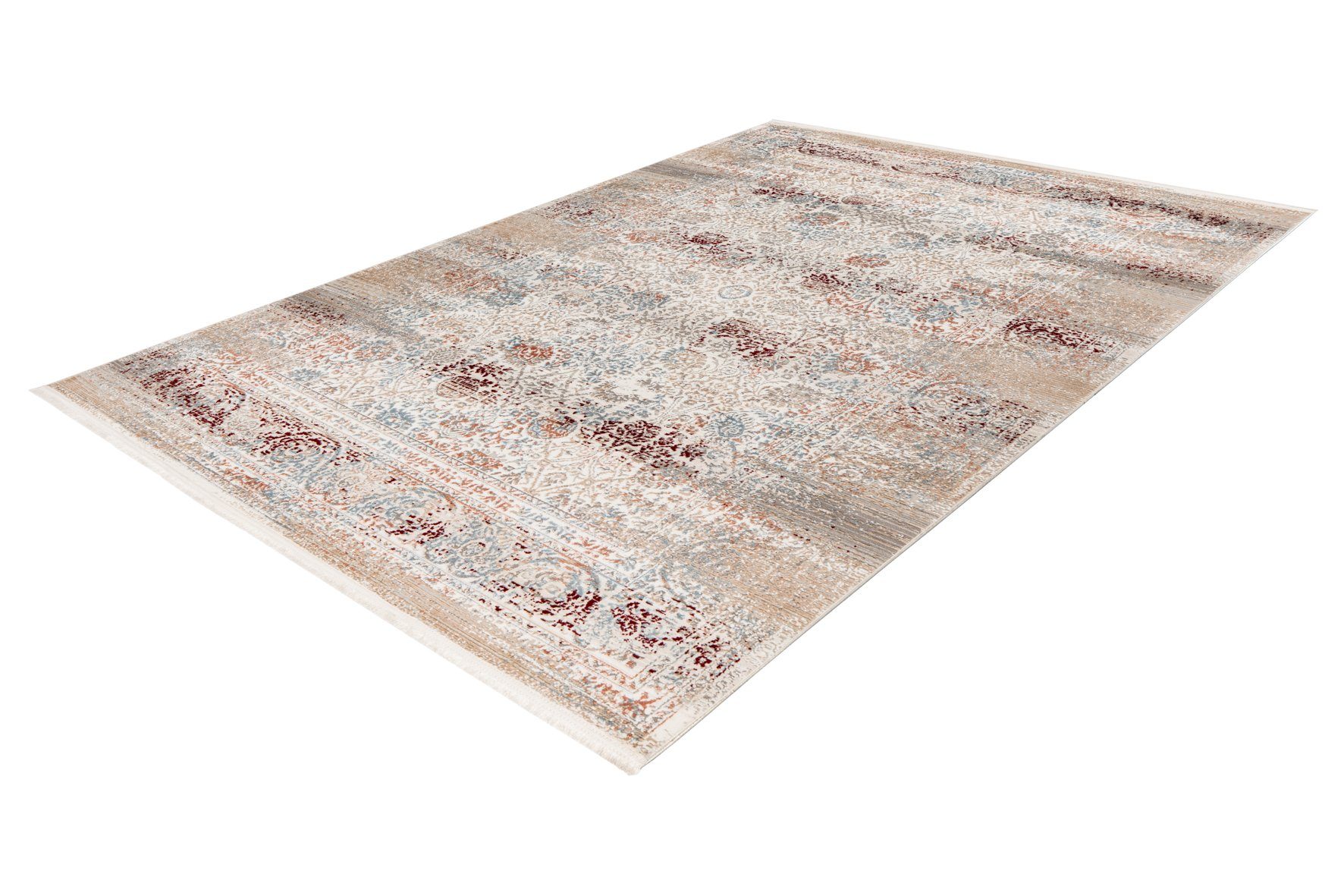 Obsession Teppich My Memphis 382, rechteckig, Höhe: 8 mm, 3D-Design, Orient Optik, mit Fransen