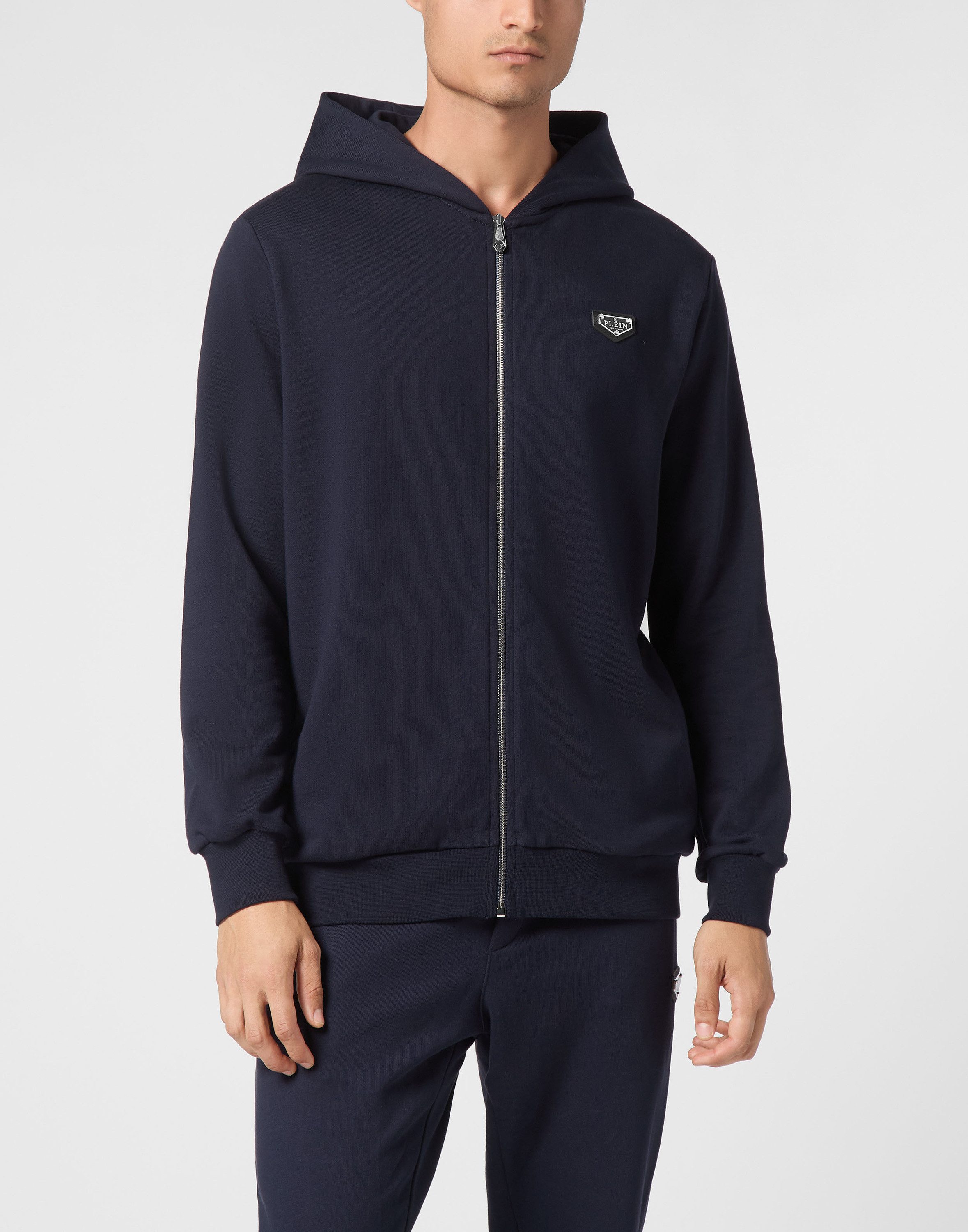 PHILIPP PLEIN Kapuzensweatjacke Iconic Plein günstig online kaufen