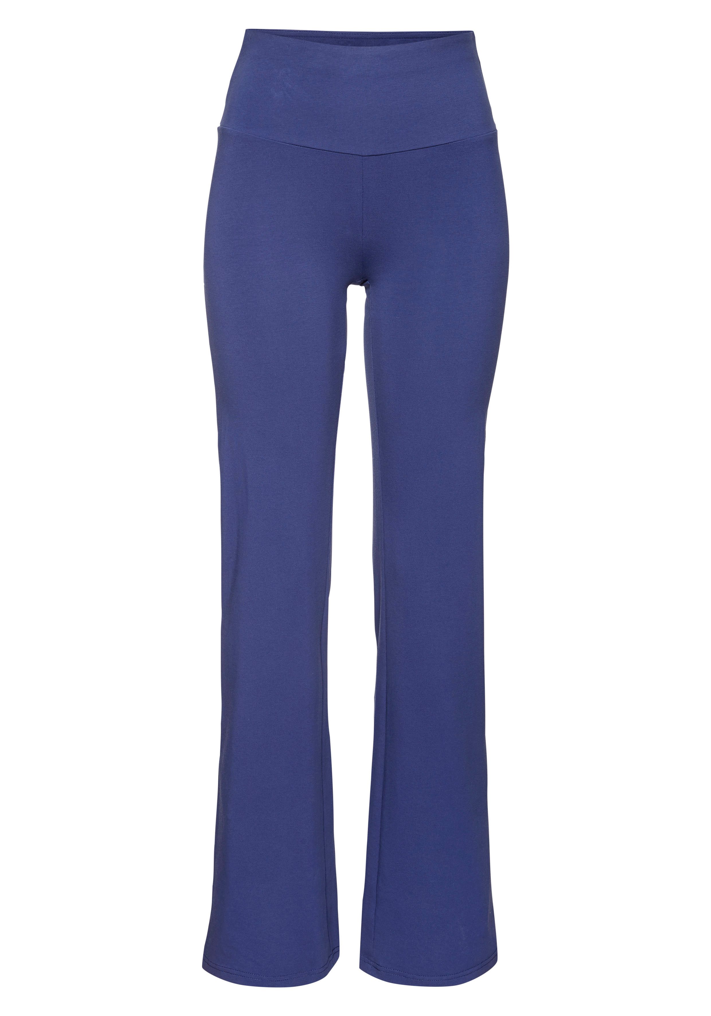LASCANA ACTIVE Jazzpants mit breitem Bündchen günstig online kaufen