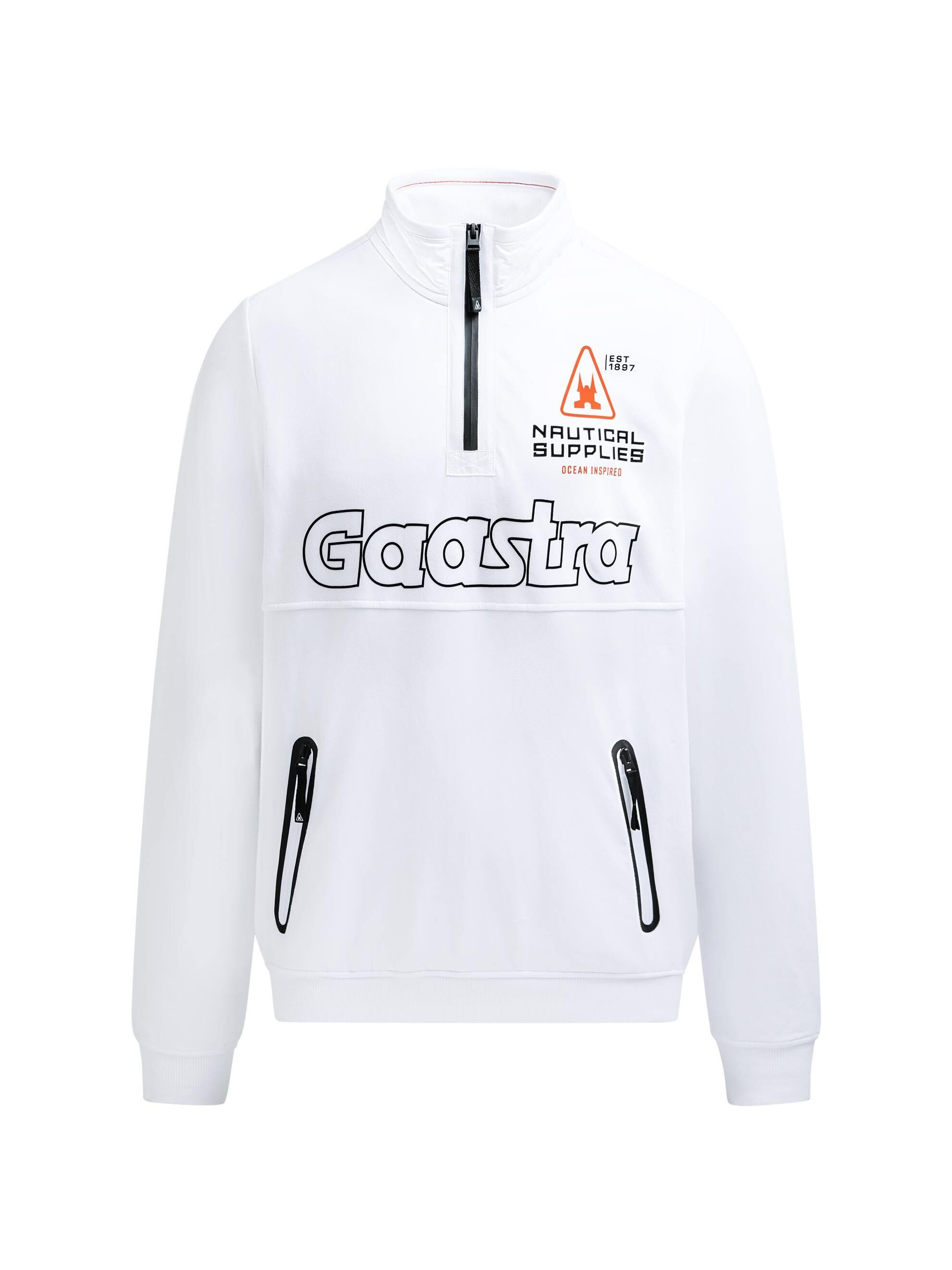 Gaastra Sweater mit Reißverschluss-Taschen