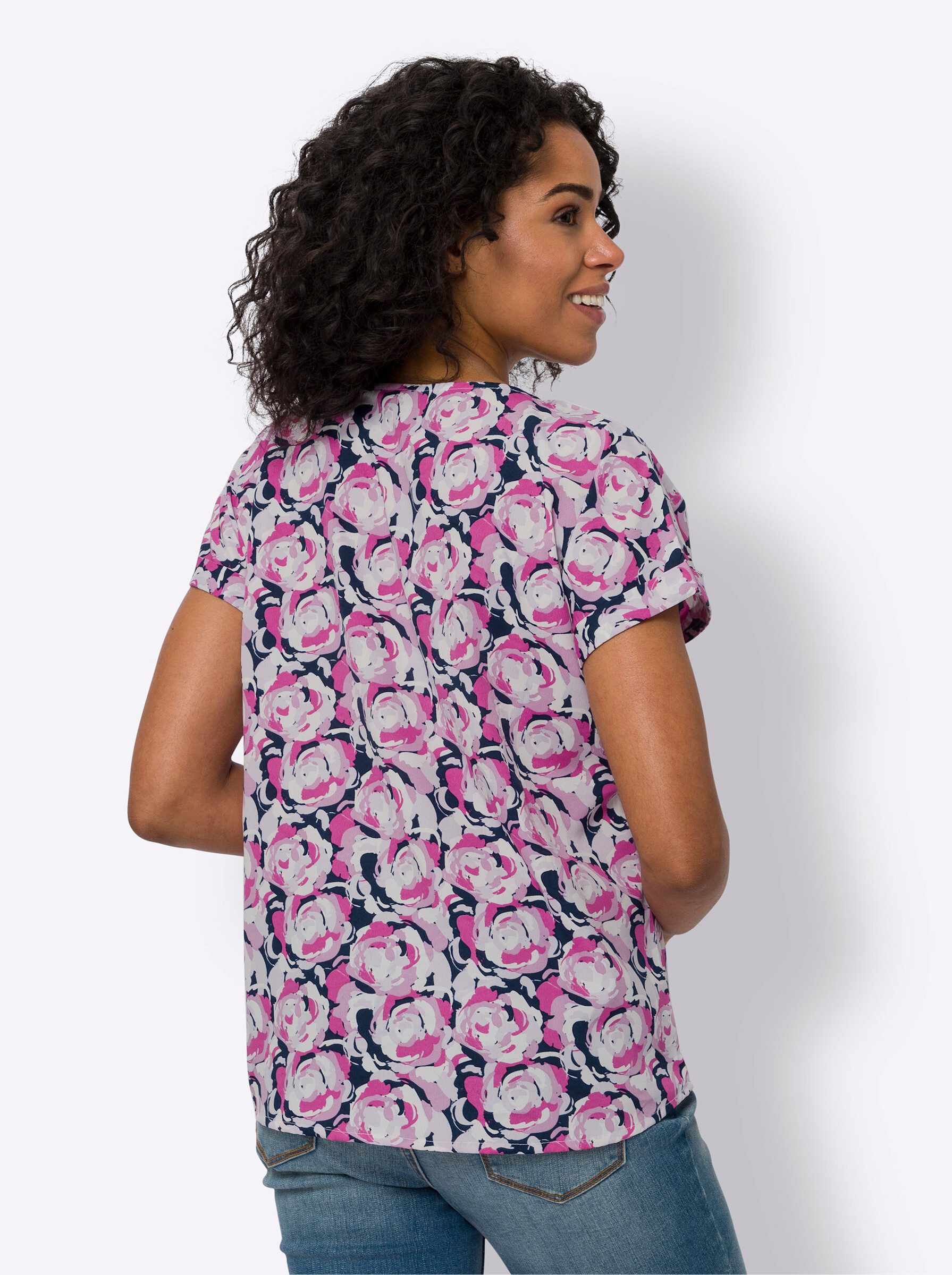 Sieh an! Klassische Bluse Schlupfbluse günstig online kaufen