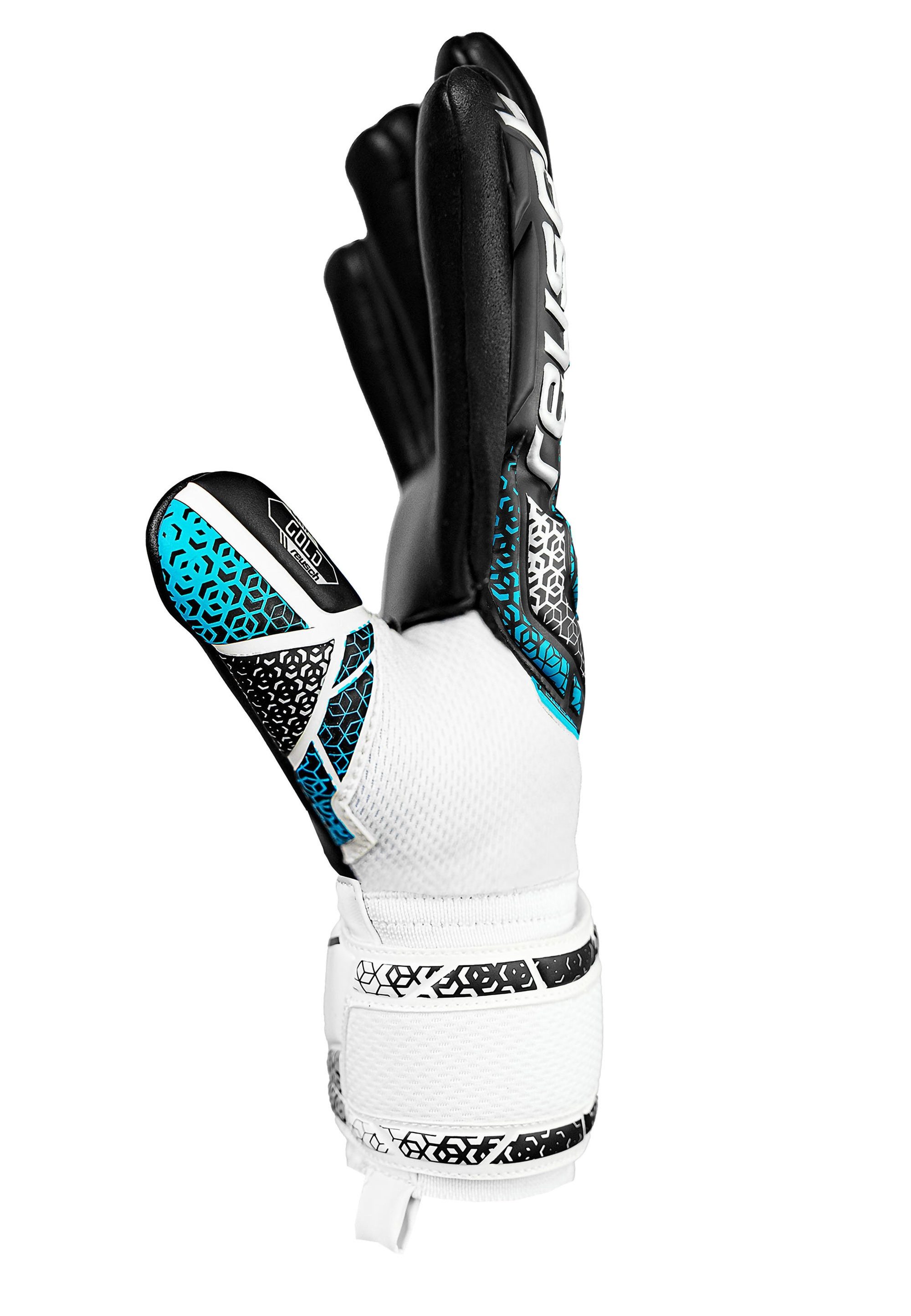 Reusch Torwarthandschuhe Attrakt Gold NC Junior mit Negative Cut