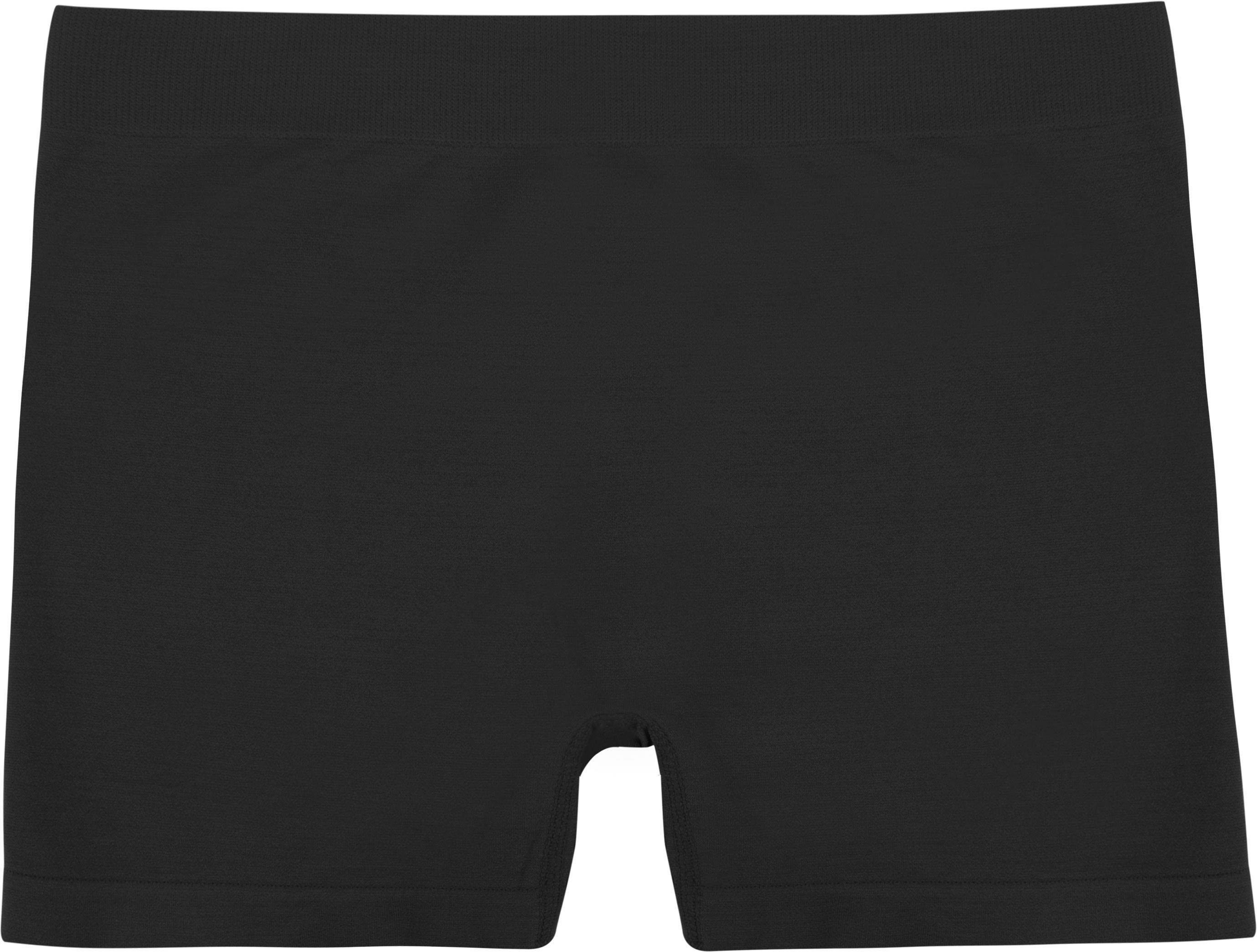 normani Retro Boxer für Retropants Unterhosen 12 Stück schnell Schwarz Material trocknendem Herren Männer aus Mikrofaser-Boxershorts