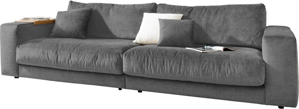 3C Candy Big-Sofa Enisa II, incl. 1 Flatterkissen, Wahlweise mit  Flecken-Schutz-Bezug Easy care