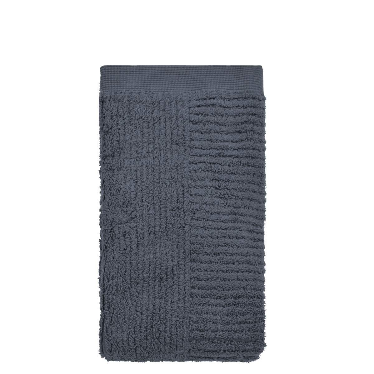 Zone Denmark Handtuch Classic, Baumwollstoff (1-St), 50x100cm, schlichtes skandinavisches Design schwarz