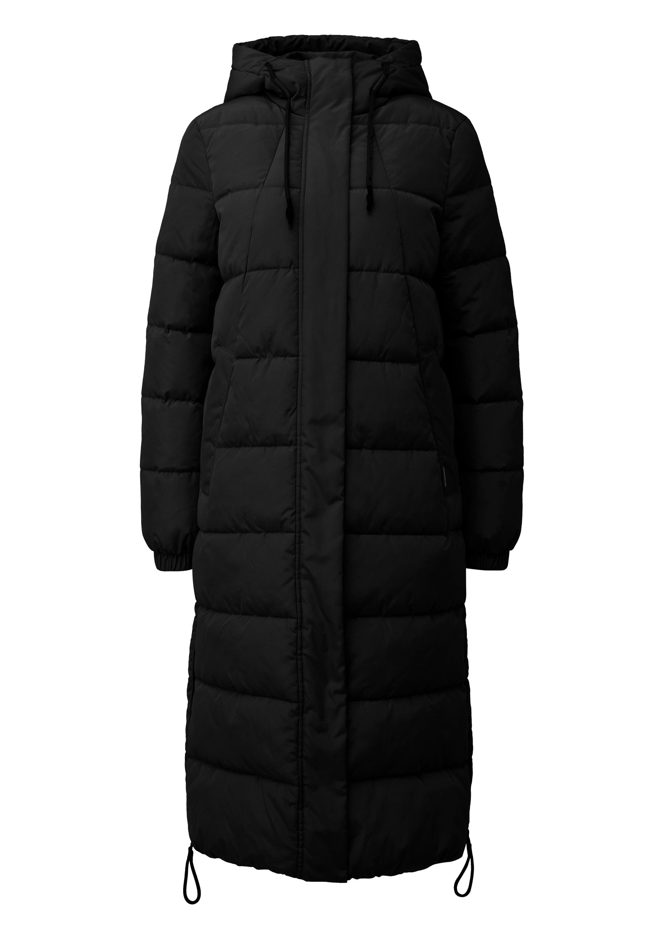 QS Wintermantel Outdoor-Mantel Langer, wärmend wattierter Steppmantel mit K günstig online kaufen