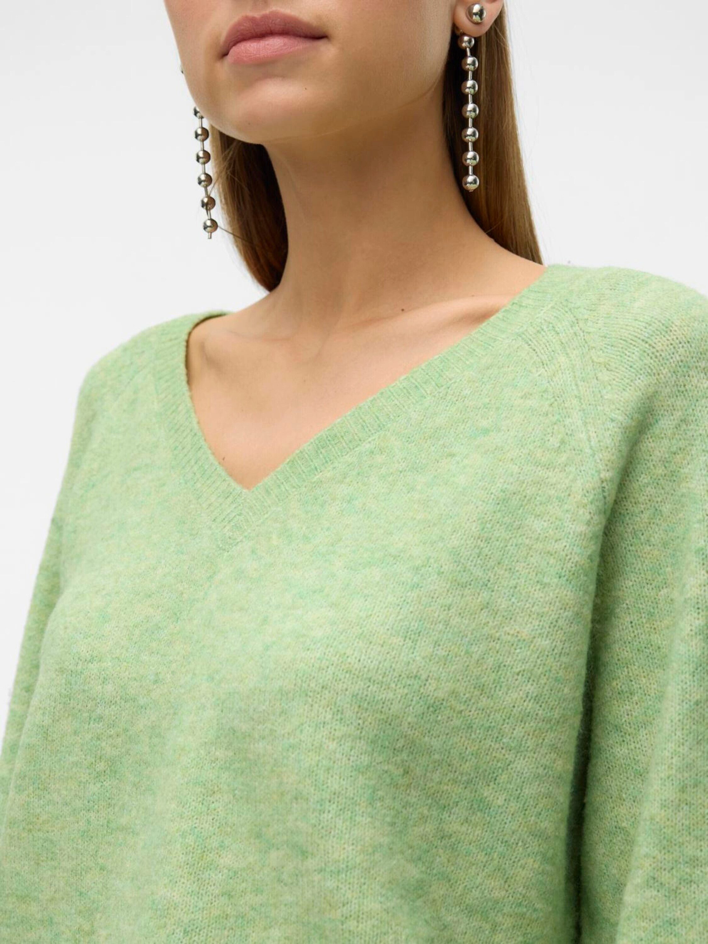 Vero Moda Strickpullover LEAF (1-tlg) Plain/ohne günstig online kaufen