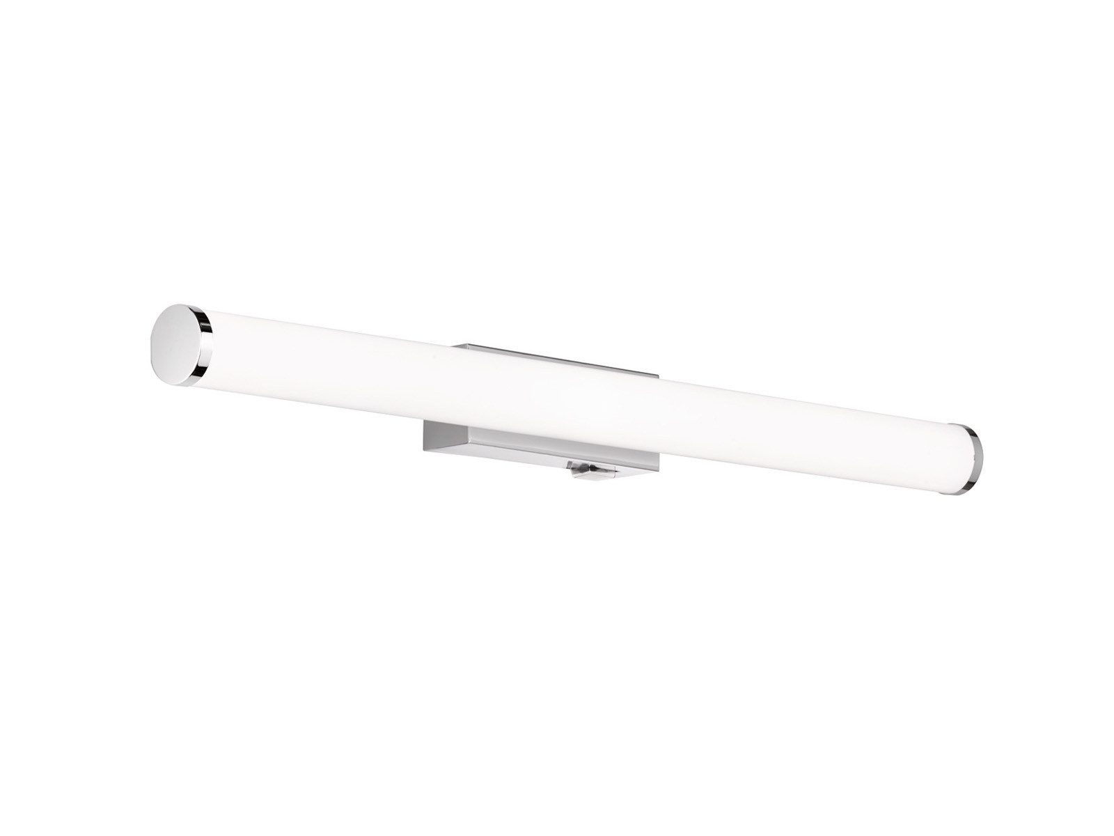 TRIO Leuchten LED Wandleuchte, LED fest integriert, Warmweiß, Flache Bad-Lampe für Spiegel, Wand-Lampe mit Schalter, Gäste WC B:60cm