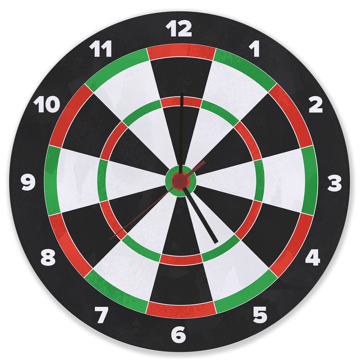 speecheese Wanduhr Dartscheibe Wanduhr aus Glas günstig online kaufen