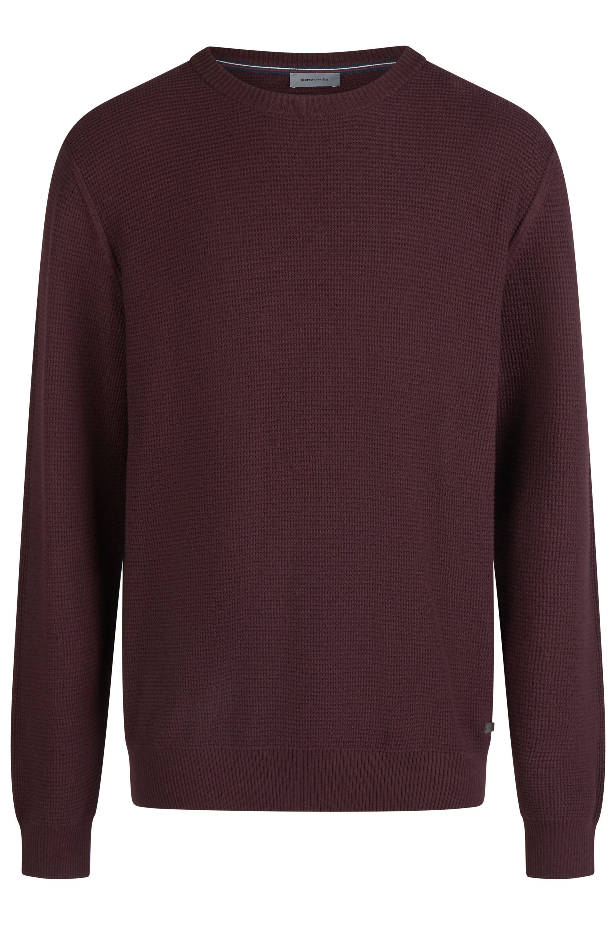 Pierre Cardin Rundhalspullover mit Rundhalsausschnitt günstig online kaufen