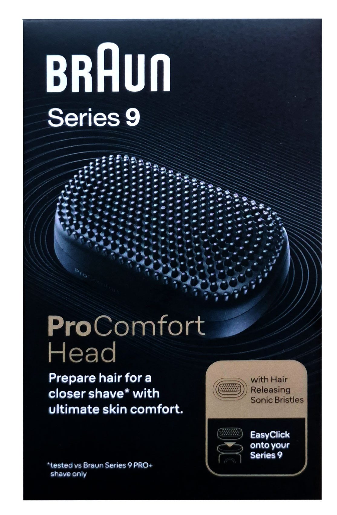 Braun Rasieraufsatz Braun 94PS Series 9 ProComfort Head Massage-Rasiereraufsatz schwarz