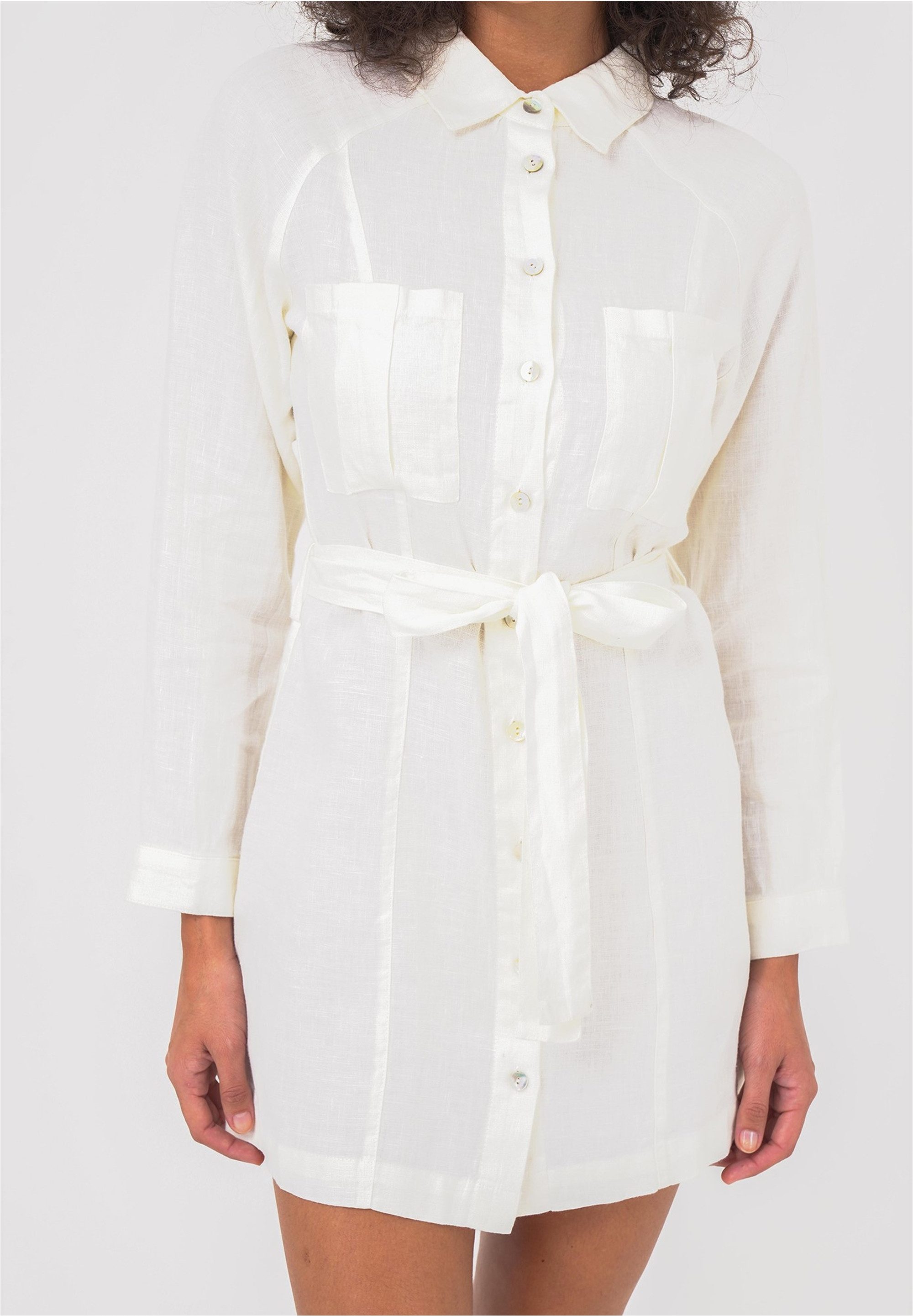 freshlions Jerseykleid Belinda (1-tlg) mit praktischem Bindeband günstig online kaufen