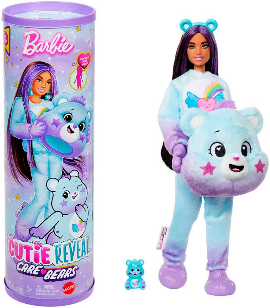 Barbie Anziehpuppe Cutie Reveal Glücksbärchis Dream Bright Bärchi, inklusiv günstig online kaufen