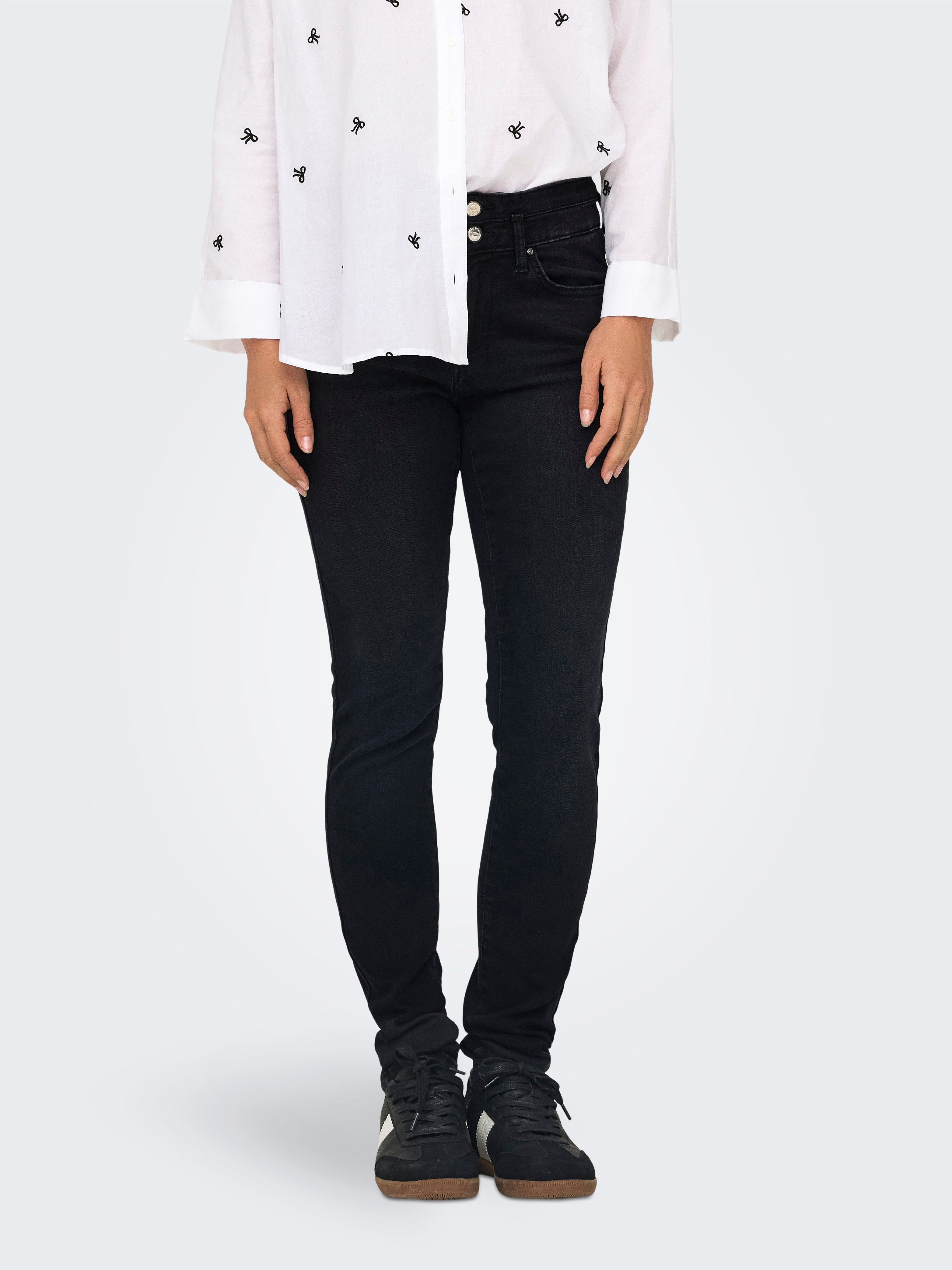 ONLY Skinny-fit-Jeans ONLBLUSH MID SK DB günstig online kaufen