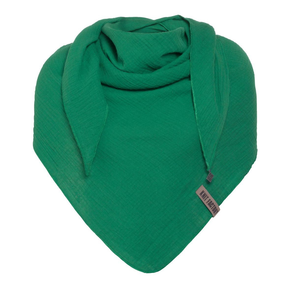 Strickschal Liv Dreieckstuch Bright Green